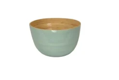 Bambus-Schüssel 26x16, eisblau