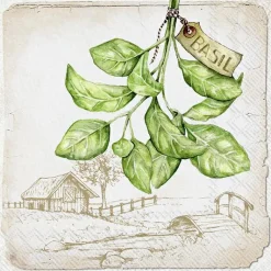 BASIL cream Lunch-Servietten L 945860