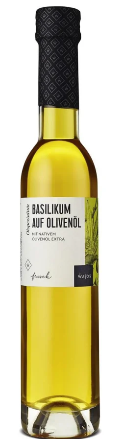 Basilikum auf Olivenöl 250ml - Olivenölzubereitung
