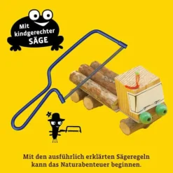 Bastelbox: Outdoor: Sägen und Gestalten - Mit Säge