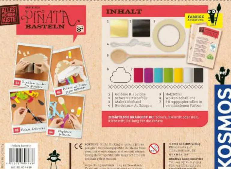 Bastelbox: Pinata - Gestalte aus dieser Box deine