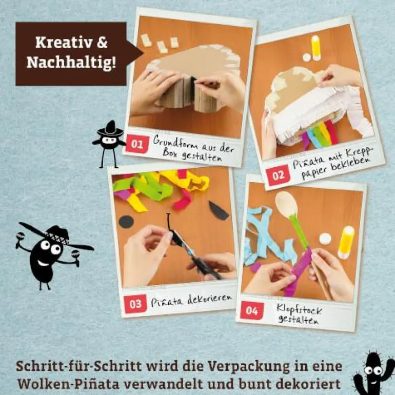 Bastelbox: Pinata - Gestalte aus dieser Box deine