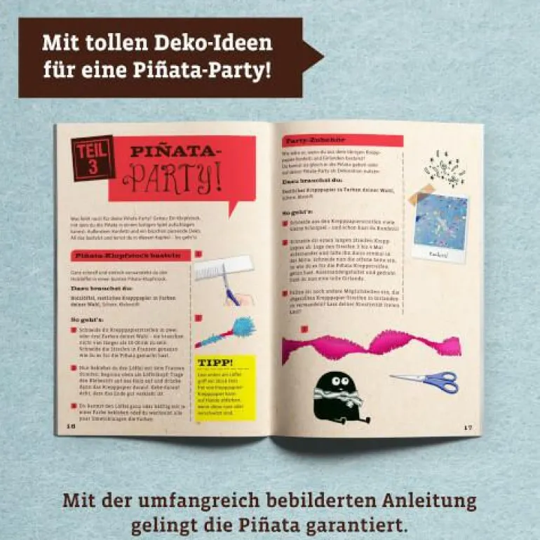 Bastelbox: Pinata - Gestalte aus dieser Box deine