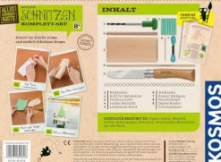 Bastelbox: Schnitzen Komplett-Set - Mit Lindenholz