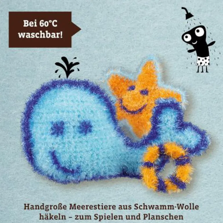 Bastelbox: Schwämme häkeln - Dusch-Schwämme für de