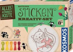Bastelbox: Sticken Kreativ-Set - Mit großem Stickr