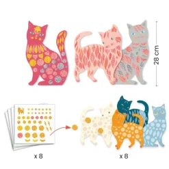 Basteln 3-6: Katzen