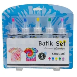 Batik Farben 5er Set sortiert