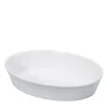Bauernform oval 35 cm Burgund