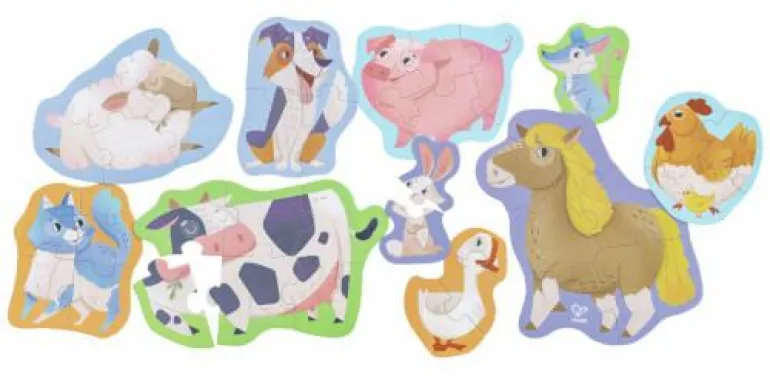 Bauernhof-Puzzle