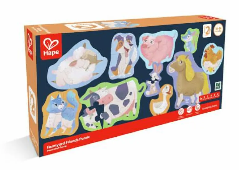 Bauernhof-Puzzle
