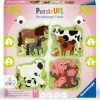 Bauernhoftiere - Puzzle Up
