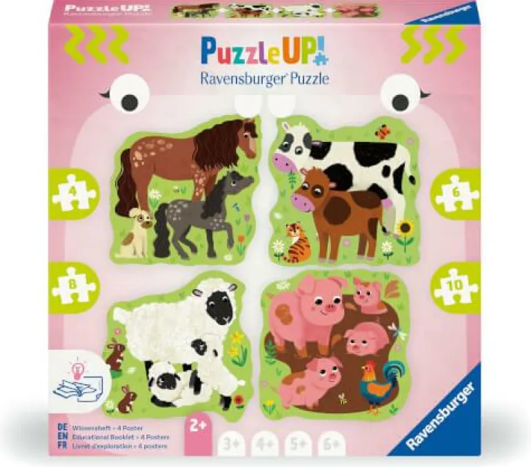 Bauernhoftiere - Puzzle Up