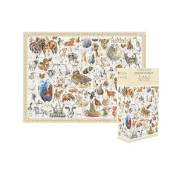 Bauernhoftiere Puzzle, 1000 Teile, 508x 685,8mm