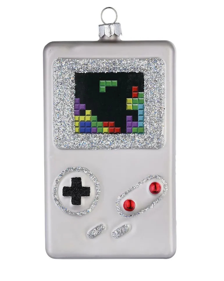 Baumanhänger mobile Spielkonsole, 11,5cm, Glas
