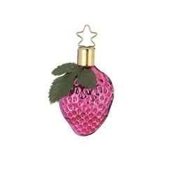 Baumanhänger Pinke Erdbeere, 5,5cm