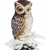 Baumanhänger Waldeule, 12,5cm, Glas