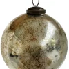 Baumschmuck antique silber,11cm, glas