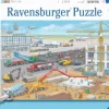 Baustelle am Flughafen - Puzzle 100 Teile