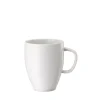 Becher mit Henkel, 0,38 l, Junto / Weiß