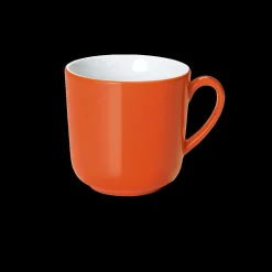 Becher mit Henkel 0,45 l Koralle Solid Color