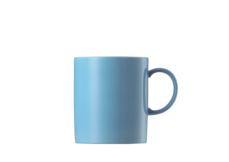 Becher mit Henkel, 0,3 l, Sunny Day / Waterblue