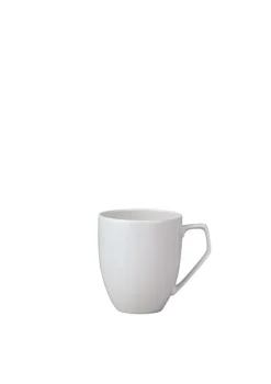 Becher mit Henkel, 0,36 l, TAC / Weiß