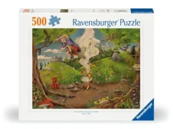 Bei der Waldhexe - Puzzle 500 Teile
