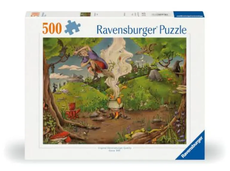 Bei der Waldhexe - Puzzle 500 Teile