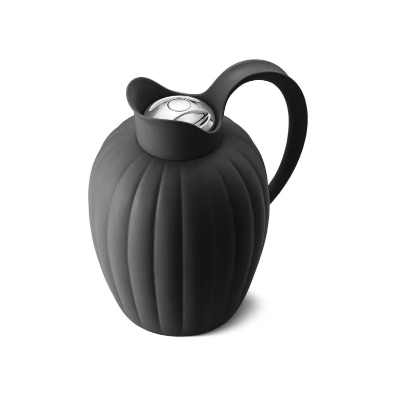 Bernadotte Thermoskanne Midnight Black Edelstahl/K