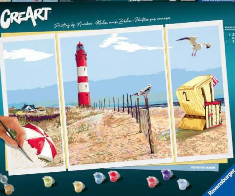 Beside the Seaside - Malen nach Zahlen