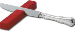 Besteckhalter für 12 Messer weinrot