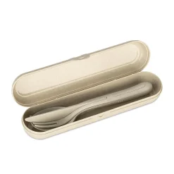 Besteckset + Bestecketui desert sand