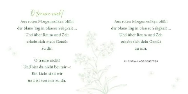 BiblioPhilia: Was bleibt, ist die Erinnerung (Trau