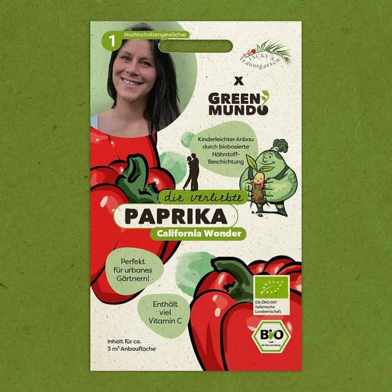BIO-Saatgut Paprika California Wonder