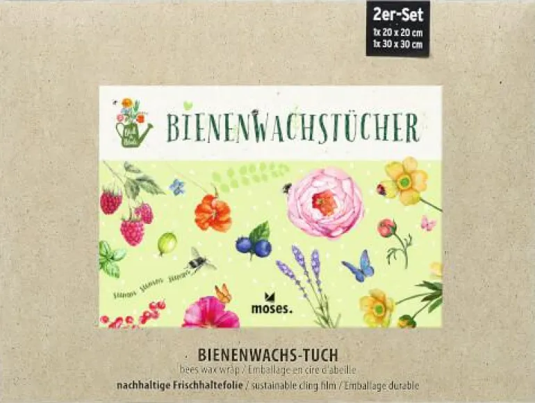 Blatt & Blüte - Bienenwachstücher