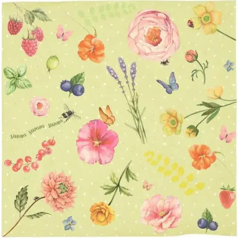 Blatt & Blüte - Bienenwachstücher
