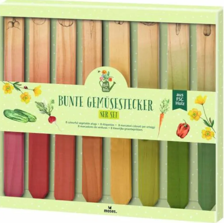 Blatt & Blüte - Gemüsestecker