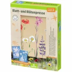 Blatt-und Blütenpresse mit Sonnendruckpapier - Exp