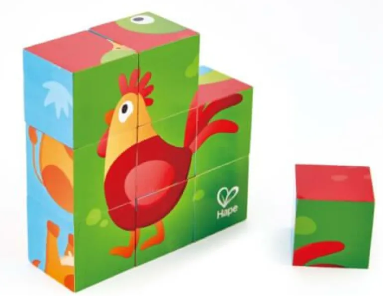 Blockpuzzle Bauernhof