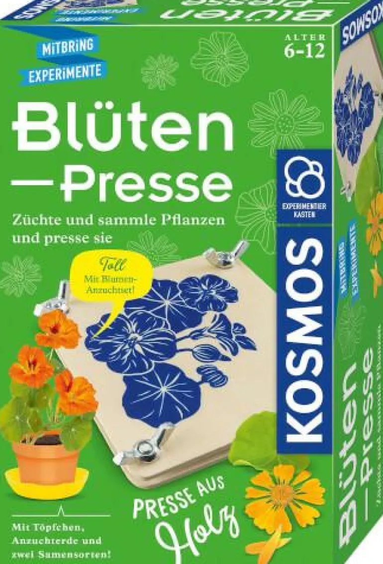 Blüten-Presse - Züchte und sammle Pflanzen und pre