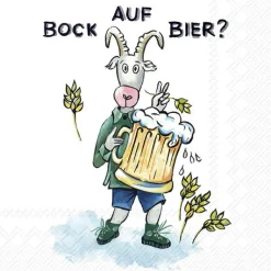 BOCK AUF BIER Lunch-Servietten L 998600