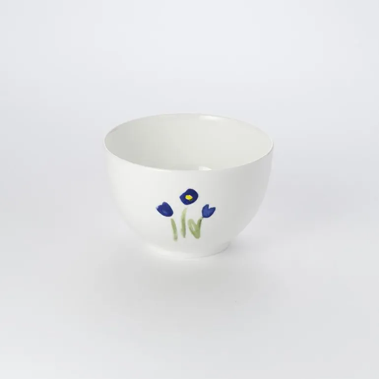 Bol 0,40 l 12,5 cm Impression Blume Blau Fine Bone