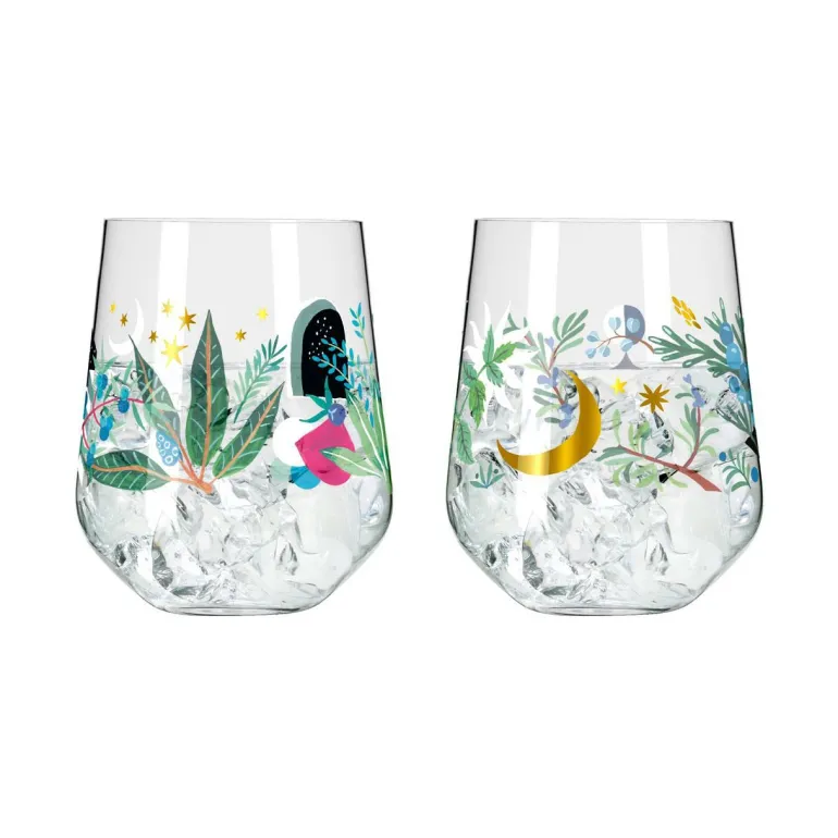 Botanic Glamour Gin Tumbler 2er 7 8 GWAW H23