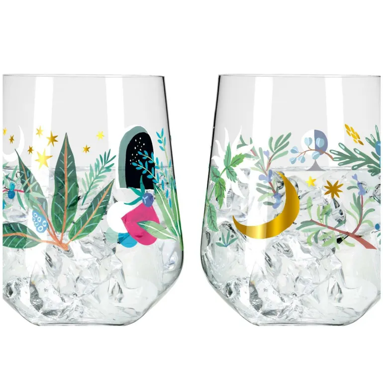 Botanic Glamour Gin Tumbler 2er 7 8 GWAW H23