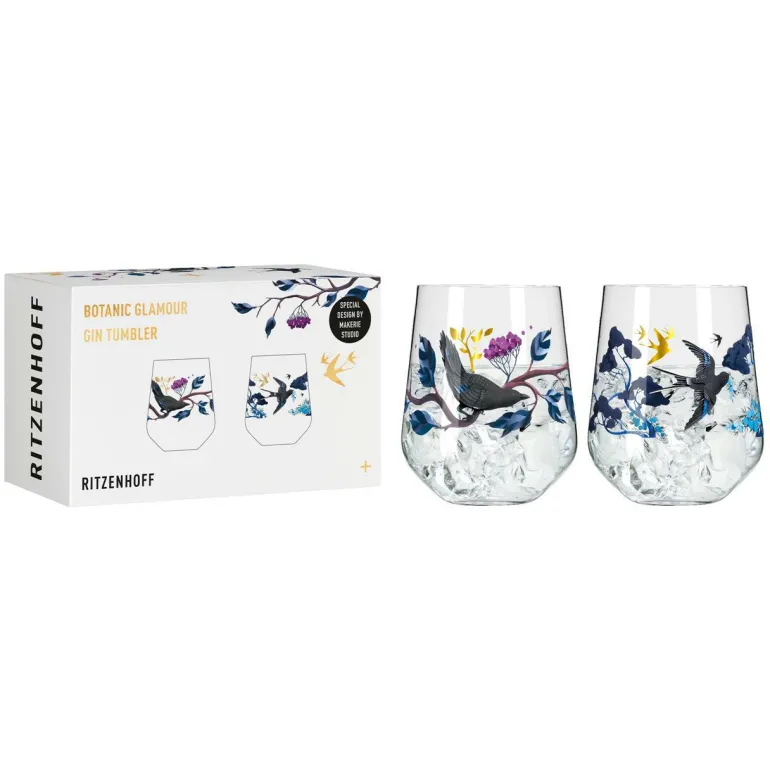 Botanic Glamour Gin Tumbler 2er-Set 001