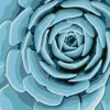 Botanical Blue - Malen nach Zahlen