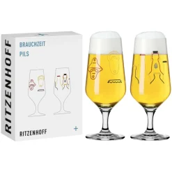 Brauchzeit Pils 2er-Set 13 14 A. Vasconcelos F24