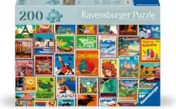 Briefmarken - Puzzle 200 XL Teile
