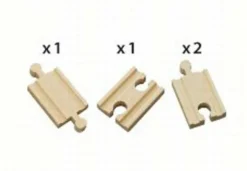 BRIO® 1/4 Gerade Gleise (A2,B2) 33333